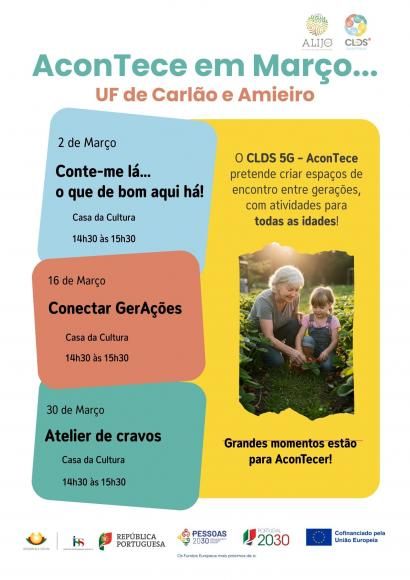 AconTece em Mar&ccedil;o...